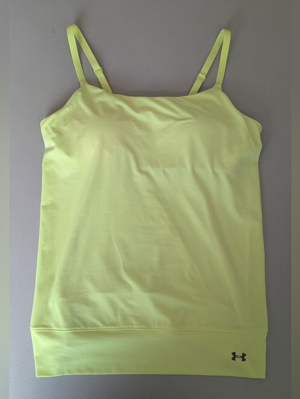 Under Armour yellow tank top, medium